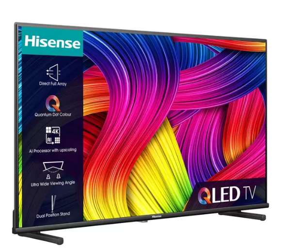 Hisense 32A5KQTUK 32 Inch Full HD QLED Smart TV + 5 Year Warranty