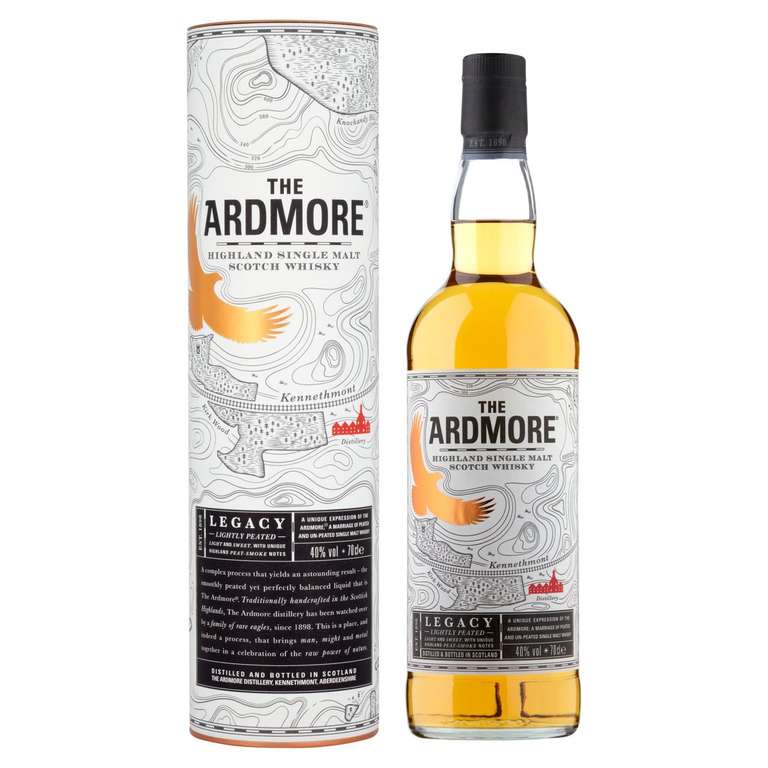 The Ardmore Single Malt Scotch Whisky 70cl £19.99 @ Morrisons
