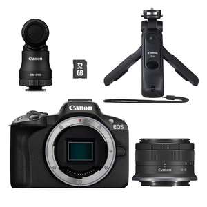 Canon EOS R50 Mirrorless Camera with RF-S 18-45mm Lens Creator Kit camera