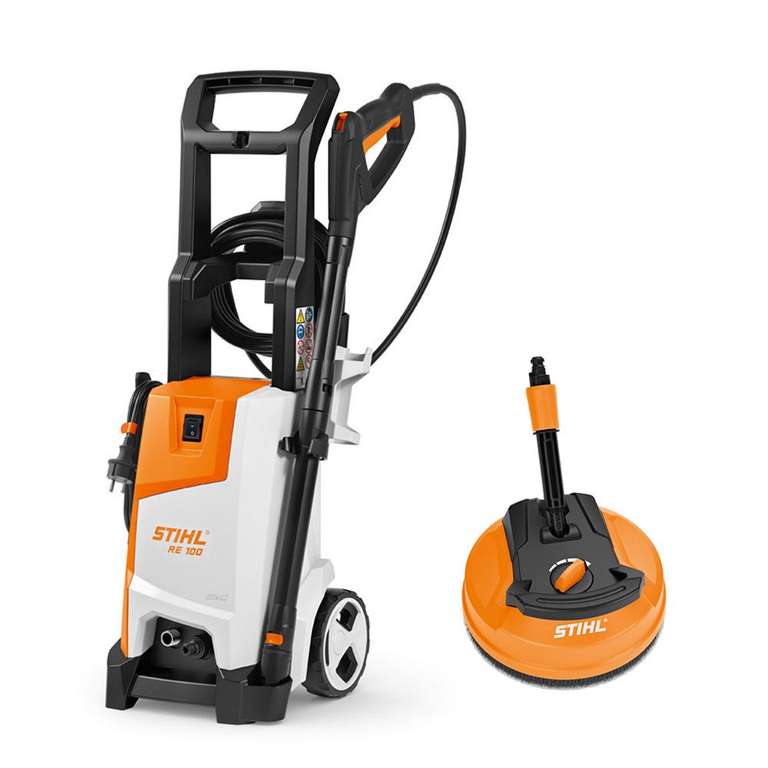 Stihl RE 100 Pressure Washer (including FREE RA90 Surface Cleaner) £139.32 @ F R Jones and Son