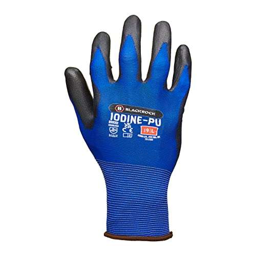 Blackrock Iodine-PU Ultra-Lightweight Touchscreen Compatible Safety Work Gloves