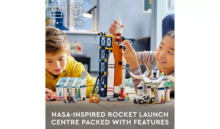 LEGO City 60351 Rocket Launch Centre - £62.50 Free Click & Collect @ Argos