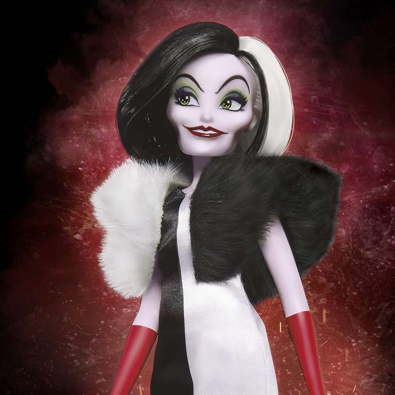 Disney Villains Cruella De Vil Fashion Doll £7.49 / Hasbro Disney Princess Style Series Cruella De Vil £14.99 (Free Collection) @ Smyths
