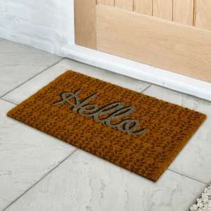 Coir Doormats 40x60cm - £2.50 + Free Click & Collect @ Dunelm