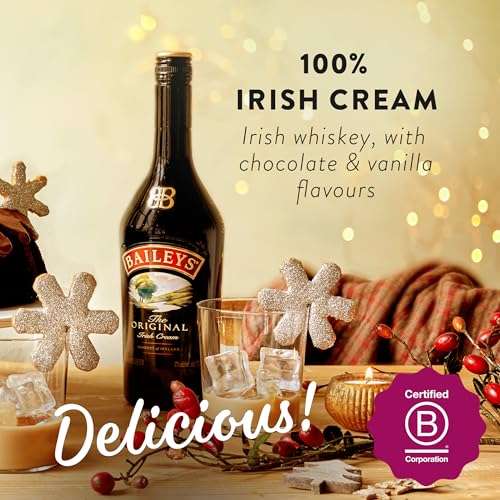 Baileys Original Irish Cream Liqueur | 17% vol | 1L | hotukdeals