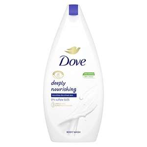 Dove Deeply Nourishing Body Wash Shower Gel 450 ml : £1.75 (£1.66/£1.49 S&S) @ Amazon