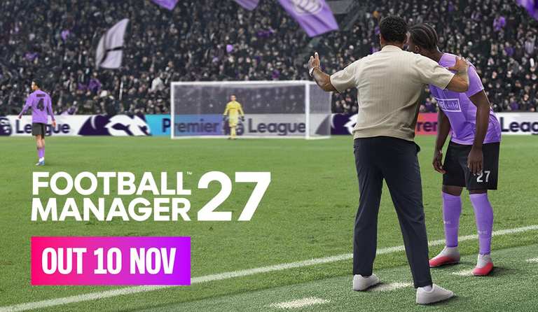Football Manager 27 - Xbox Game Pass Ultimate and PC Game Pass on 10th November