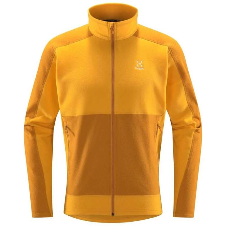 HAGLÖFS Mens Buteo Mid Fleece Jacket gold/yellow (limited sizes)