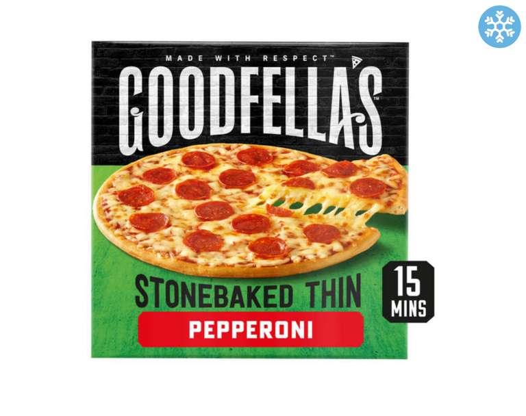 Goodfella's Stonebaked Thin Pizzas (Various Varieties) - 8 for £10