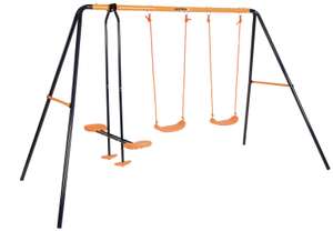 Hedstrom Kids Neptune Multiplay with Double Swing and Glider £82.50 with marketing code + Free Click & Collect