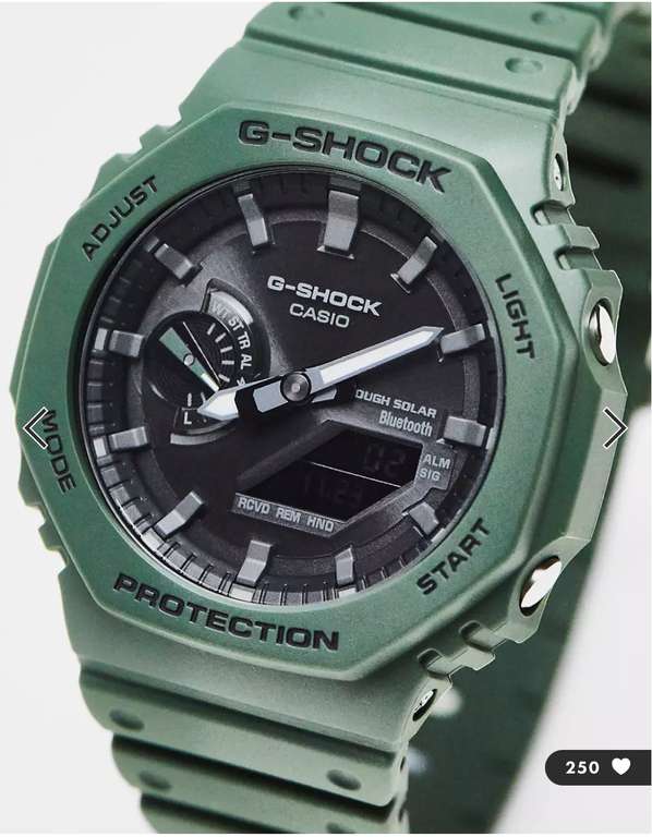 Casio G-Shock GA-B2100 Watch Bluetooth Tough Solar 200M WR - khaki - £77.60 (With Code) @ ASOS