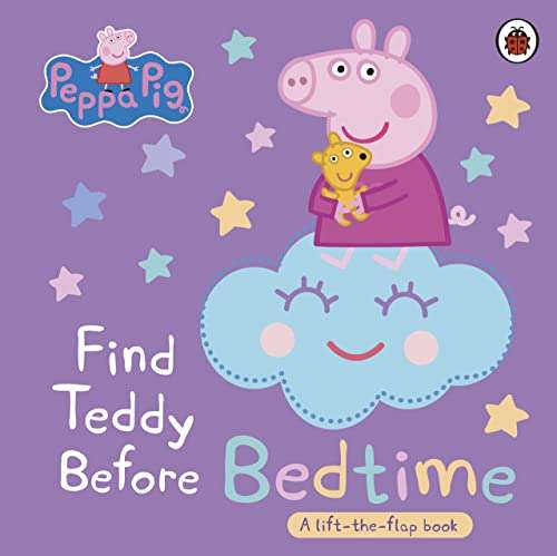 Peppa Pig: Find Teddy Before Bedtime: A lift-the-flap book £3.99 with voucher at Amazon
