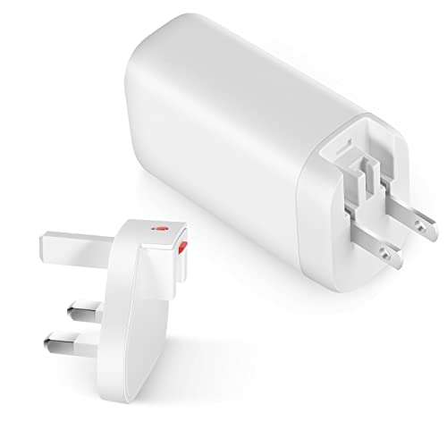 Nestling 65W USB C Charger Plug 3-Port GaN Type C Fast Wall Power Adapter with 40% Voucher Sold by Osmanthus fragrans Co., Ltd