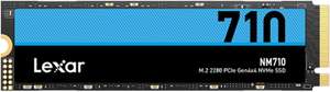 Lexar NM710 1TB SSD, M.2 2280 PCIe Gen4x4 NVMe Internal SSD, Up to 5000MB/s Read, 4500MB/s Write