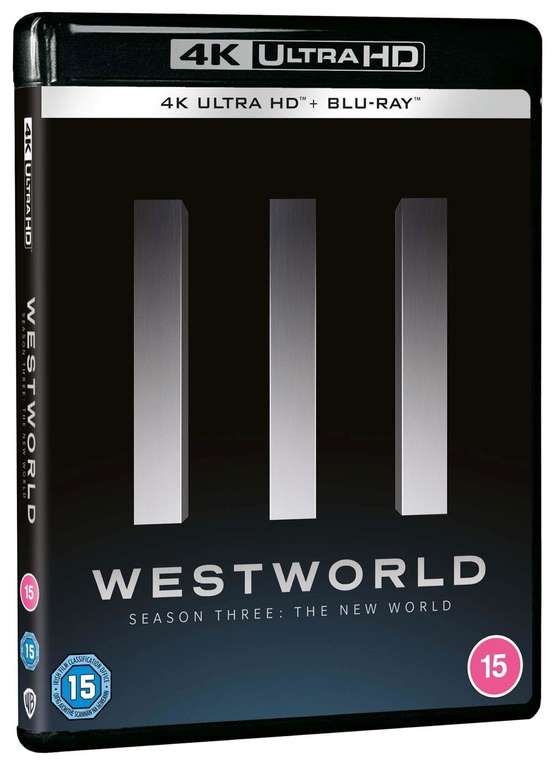 Westworld: Season Three The New World 4K Ultra HD Blu Ray DVD - £14.99 with code + free click & collect @ HMV