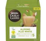 NESCAFE Dolce Gusto Plant Based Oat Flat White Coffee Pods - Pack of 12 || Almond Flat White Coffee Pods - Pack of 12 97p Free C&C