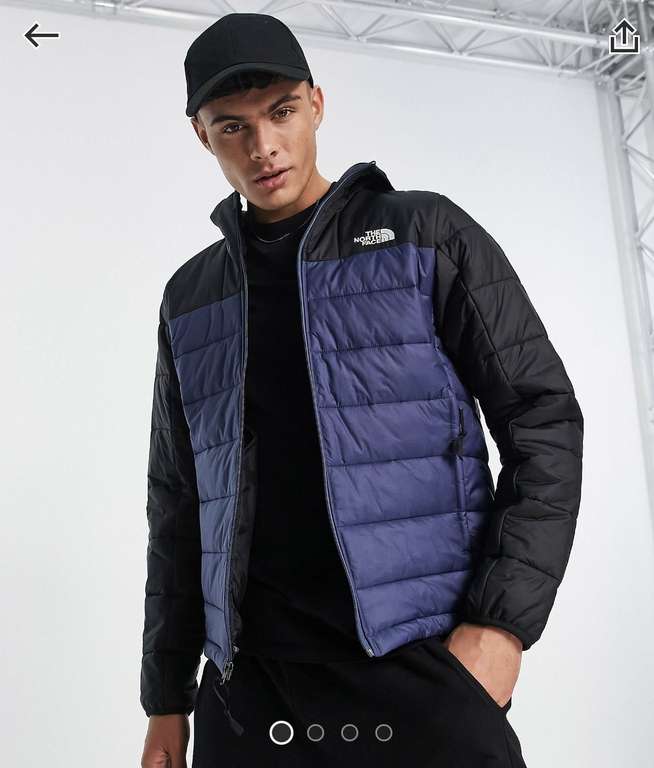 The North Face Synthetic Puffer Jacket in Navy and Black - £70.20 with code @ ASOS