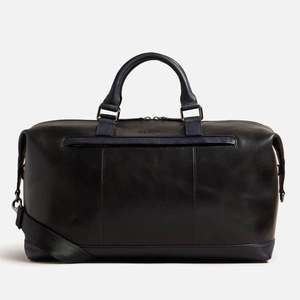Ted Baker Raygon Logo-Debossed Leather Holdall £137 @ The Hut