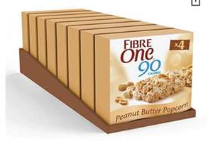Fibre One 90 Calorie Peanut Butter High Fibre Bars pack of 8 32 bars £7.90/(£7.11 Subscribe & Save) @ Amazon