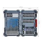 Bosch Professional 35 pieces MultiConstruction Drill Bit & Impact Control Screwdriver Bit Set - Amazon EU