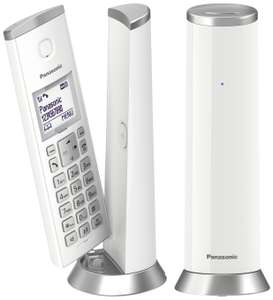 Panasonic KX-TGK222EW Cordless Telephone Dect-White Twin + Free Collection