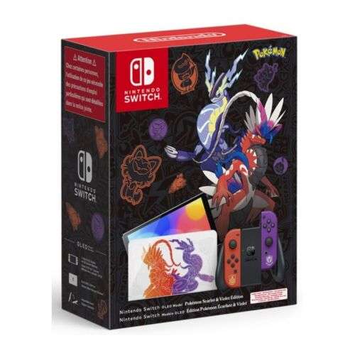 Nintendo Switch OLED Model Pokemon Scarlet / Violet Edition (Switch) £309.95 with code @ TheGameCollectionOutlet via Ebay
