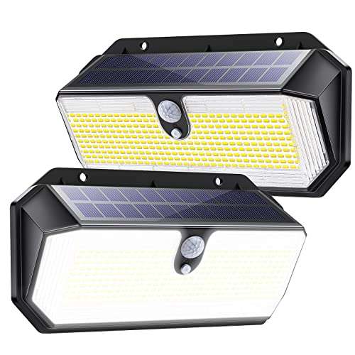 282 LED Solar Motion Sensor Lights IP65 Waterproof 3 Lighting Modes (2 Pack) £11.89 Sold By SDA DEN TAL STUDIO LTD & Fufilled by Amazon
