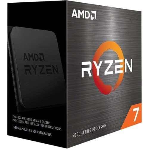 AMD Ryzen 7 5800X Processor (8C/16T, 36MB Cache, Up to 4.7 GHz Max Boost)