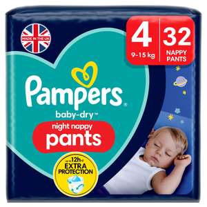 Pampers Baby-Dry Night Nappy Pants nectar price