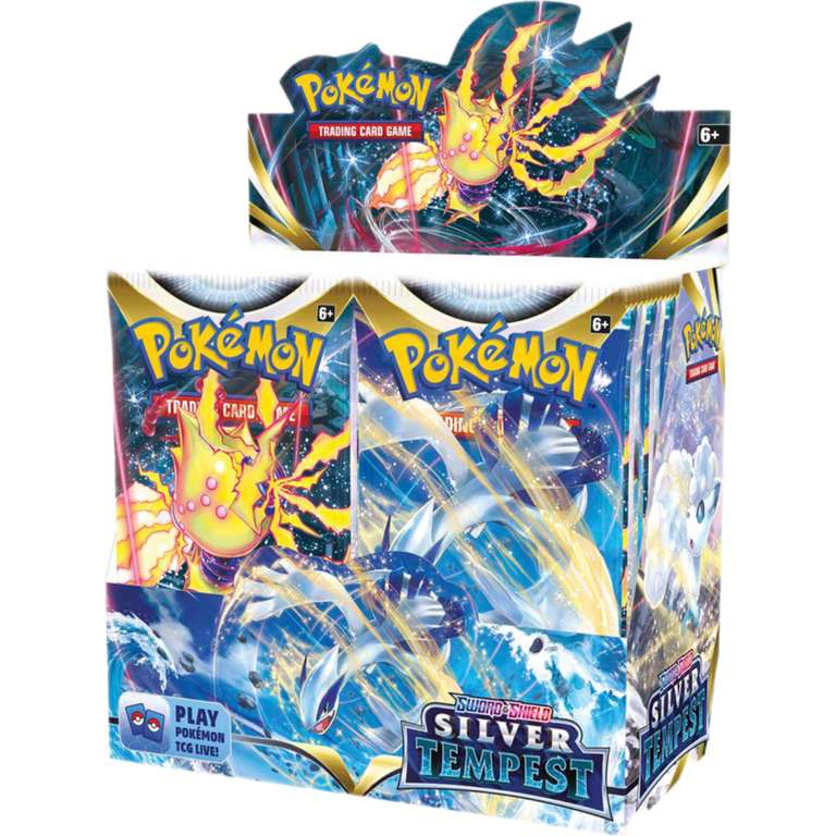 Pokémon TCG Sword & Shield Silver Tempest Booster Box £102.98 Delivered @ Japan2UK