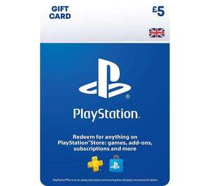 15% off All PlayStation Gift Cards w/ code (£5 to £100) e.g £5 for £4.25 / £10 for £8.50 / £20 for £17 / £35 for £29.75 / £50 for £42.50
