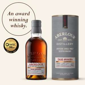Aberlour Casg Annamh Single Malt Scotch Whisky, 70cl £37 at checkout @ Amazon