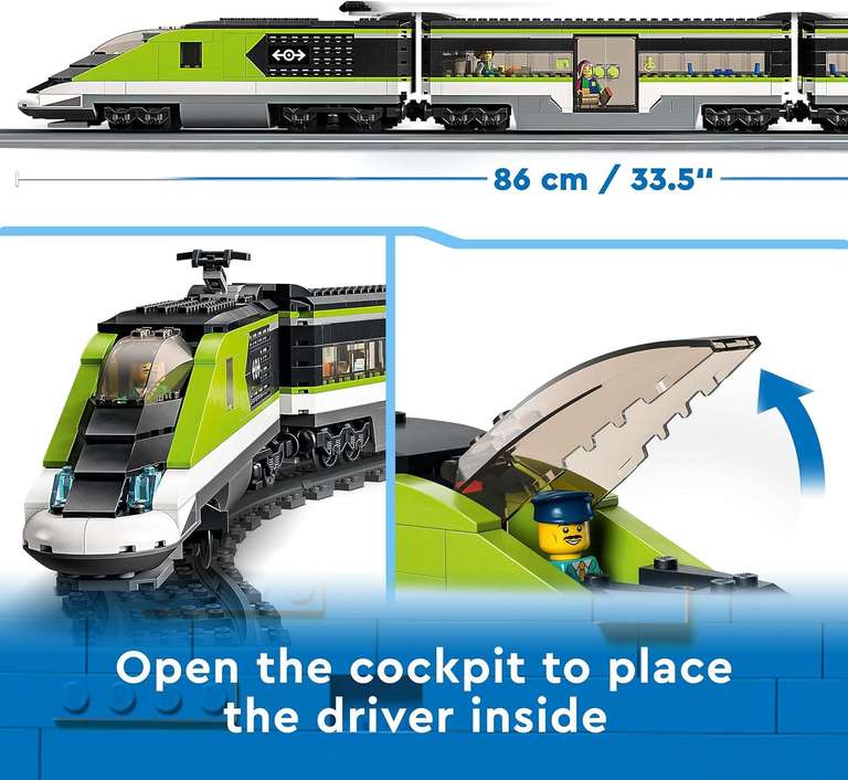 LEGO City 60337 Express Passenger Train (apply voucher)