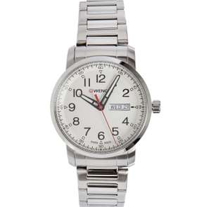 Men’s Wenger Swiss Made Silver Tone Attitude Heritage Watch from £69.99 + £4.99 delivery at TK Maxx