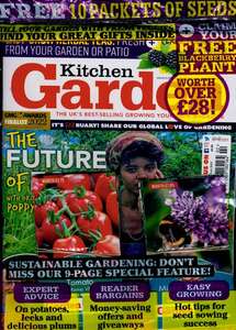 3 months Kitchen Garden Magazine plus 20 packs of seeds £5 @ Classic Magazines