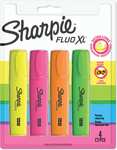 Sharpie Fluo XL Highlighters 4pk - £2 / £1.90 Subscribe & Save @ Amazon