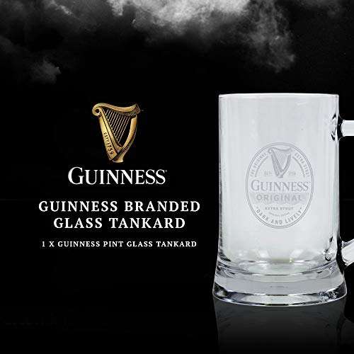 Guinness Beer Harp Pint Glass and Bottle Opener Pack