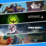 Prime Gaming (August) - Quake 4, Star Wars: The Force Unleashed 2, Farming Simulator 19 & PayDay 2 + “The Gage Mod Courier” DLC More