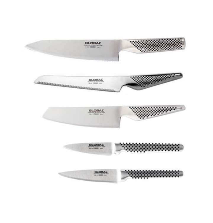 Global 6 Piece Knife Block Set (G-636/6B) £229 @ Kitchen Knives