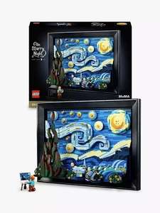 LEGO Ideas 21333 Vincent van Gogh - The Starry Night / LEGO Icons 10312 Jazz Club - £159.99