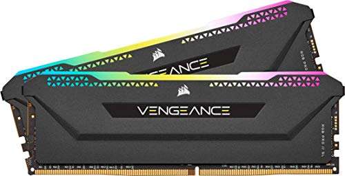 Corsair Vengeance RGB PRO SL 32 GB (2x16 GB) DDR4 3200 MHz C16, Illuminated Desktop Memory Kit - £97 @ Amazon