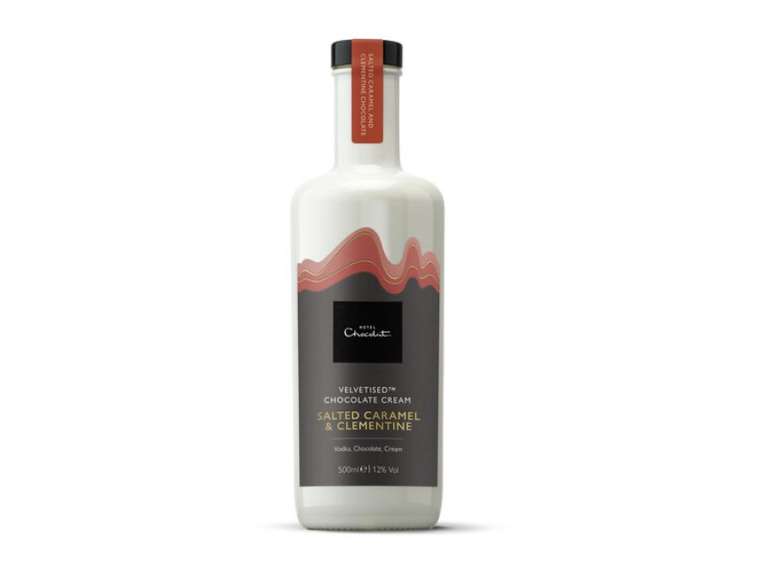 500ml bottle - Salted Caramel & Clementine Velvetised Chocolate Cream - Was £23 - now £10 (+ £3.95 Delivery) @ Hotel Chocolat