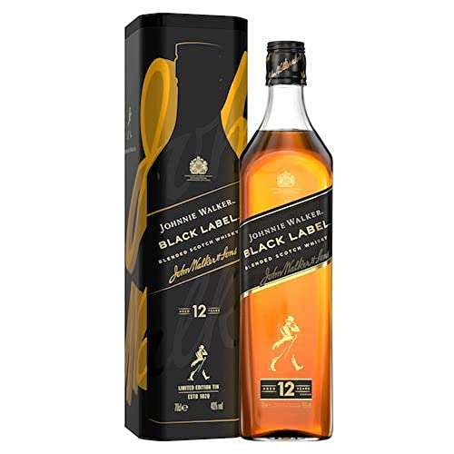 Johnnie Walker Black Label 12 Year Old 70cl with Gift Tin - £20 @ Amazon