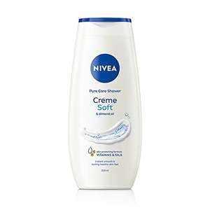 NIVEA Care Shower Creme Soft with Almond oil (250 ml) £1.00 or 90p Subscribe and save @ Amazon