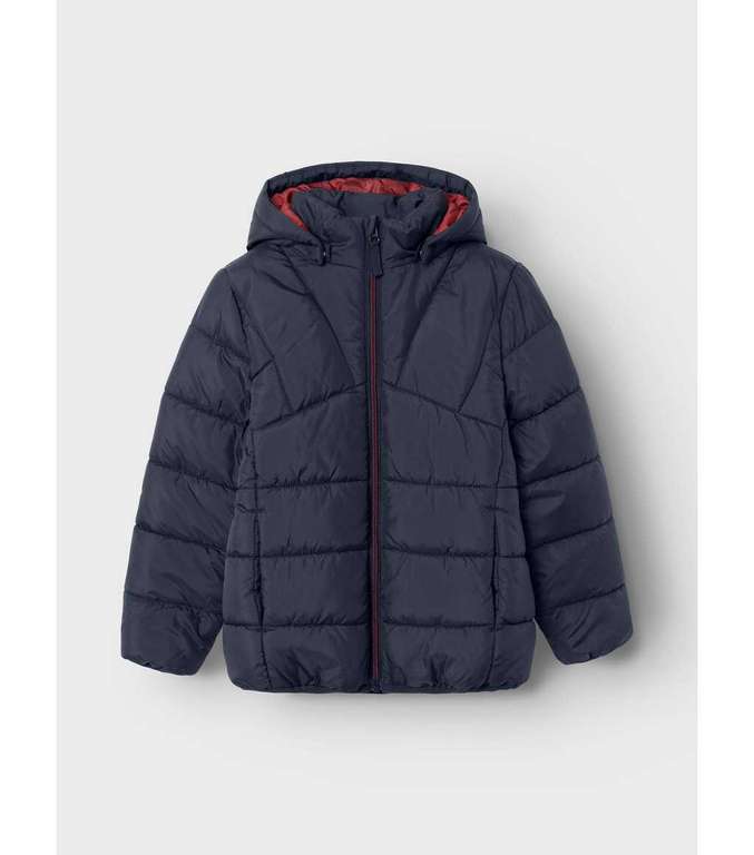 Name It Navy Hooded Puffer Jacket