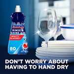 Finish dishwasher Rinse & Shine aid, pack of 6. £13.29 S&S/£9.60 with 20% off voucher