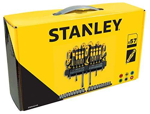 Stanley STHT0-62143 57 Piece Screwdriver, Bit and Socket Set, STHT0-62143 - £18.99 @ Amazon