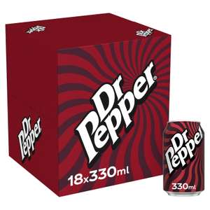 Dr Pepper, Fanta, Coke & Sprite 18 packs - 3 for £18