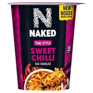 Naked Noodles - Cantonese Hoisin Duck/Thai Sweet Chili/Singapore Curry/Japanese Katsu Curry - 78g
