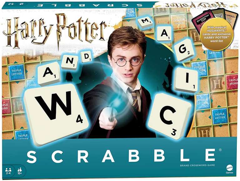 Harry Potter scrabble - £11.99 + £4.99 non Prime @ Amazon